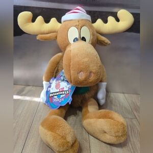 Vintage Macy’s Christmas Rocky Bullwinkle 1996 Large Plush 24"